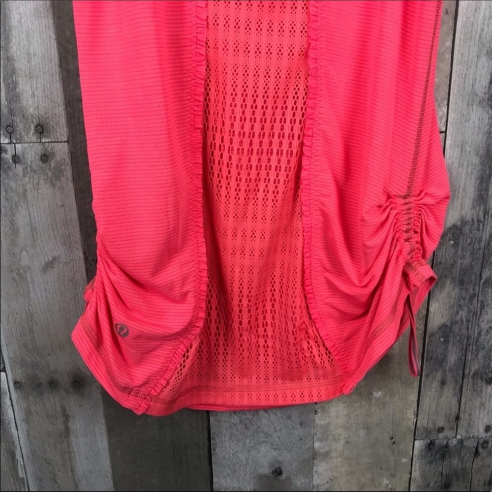 Lululemon Run-Tie & Fly Tank Flashlight Pink Sz 2 - Picture 6 of 7